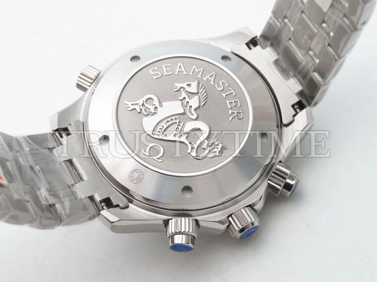 Копия часов Omega Seamaster Diver 300m Chronograph 41.5mm 213.30.42.40.01.001 Арт.OM-0709