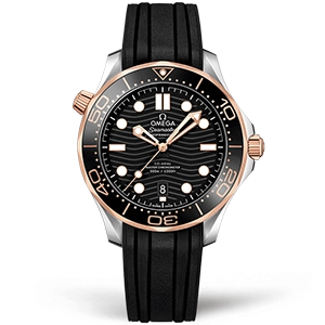 Копия часов Omega Seamaster Diver 300m Co-axial Chronometer 42mm 210.22.42.20.01.002 Арт.OM-0675