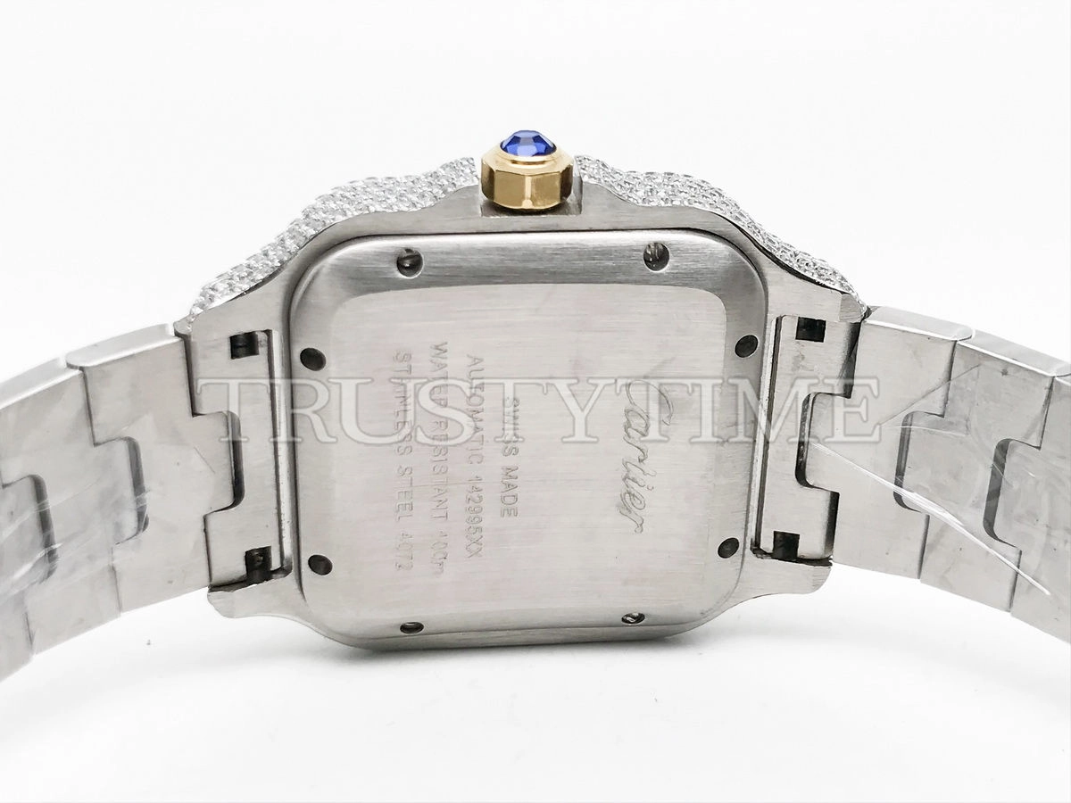 Копия часов Cartier Santos De Cartier 40 W2SA0009 Diamonds Арт.CR-0937