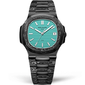 Копия часов Patek Philippe Nautilus DiW The Black Grail Celeste Carbon Арт.PP-0792