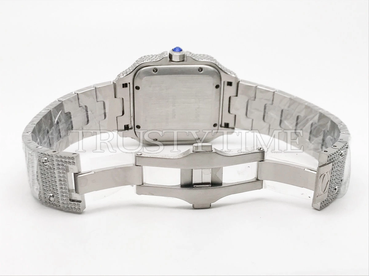 Копия часов Cartier Santos De Cartier 40 WSSA0018 Diamonds Арт.CR-0926