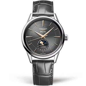 Копия часов Longines Heritage Flagship Moonphase L4.815.4.52.2 Арт.LN-0428
