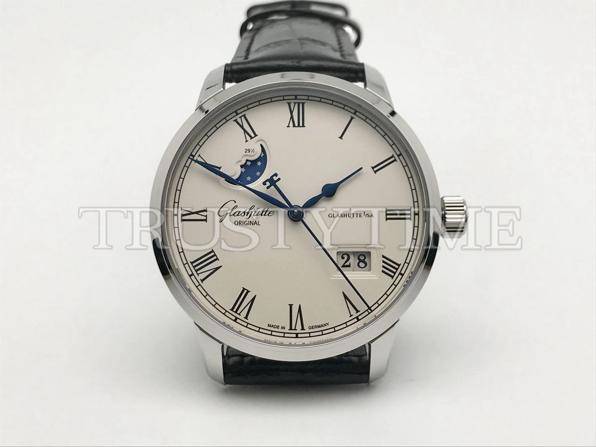 Копия часов Glashütte Original Senator Excellence Panorama Date Moon Phase 1-36-04-01-02-61 Арт.GL-0088