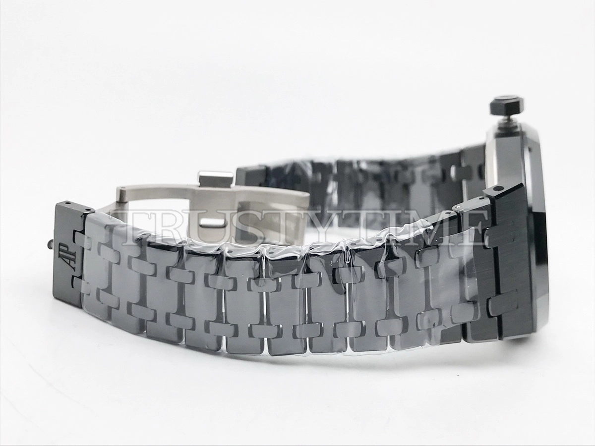 Копия часов Audemars Piguet Royal Oak Double Balance Wheel Black Ceramic 15416CE.OO.1225CE.01 Арт.AP-1192