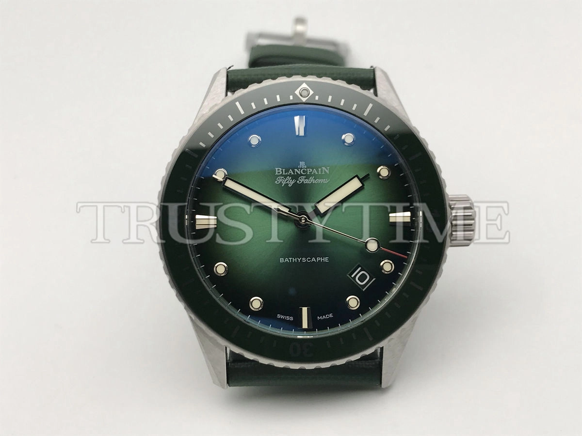 Копия часов Blancpain Fifty Fathoms Bathyscaphe 5000-1153-H52A Арт.BP-0351