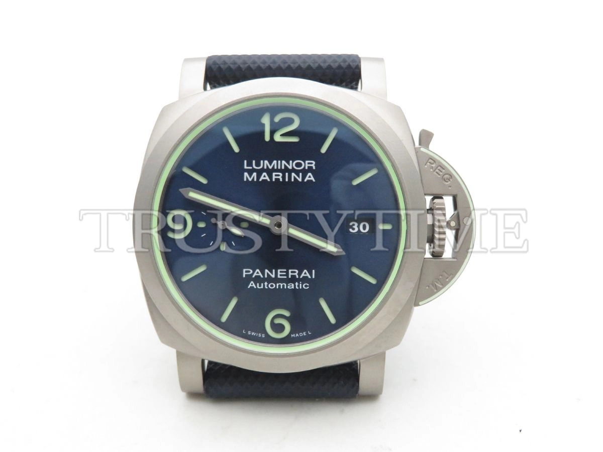 Копия часов Panerai Luminor 1950 3 Days Titanium 44mm PAM01117 Арт.PN-0792