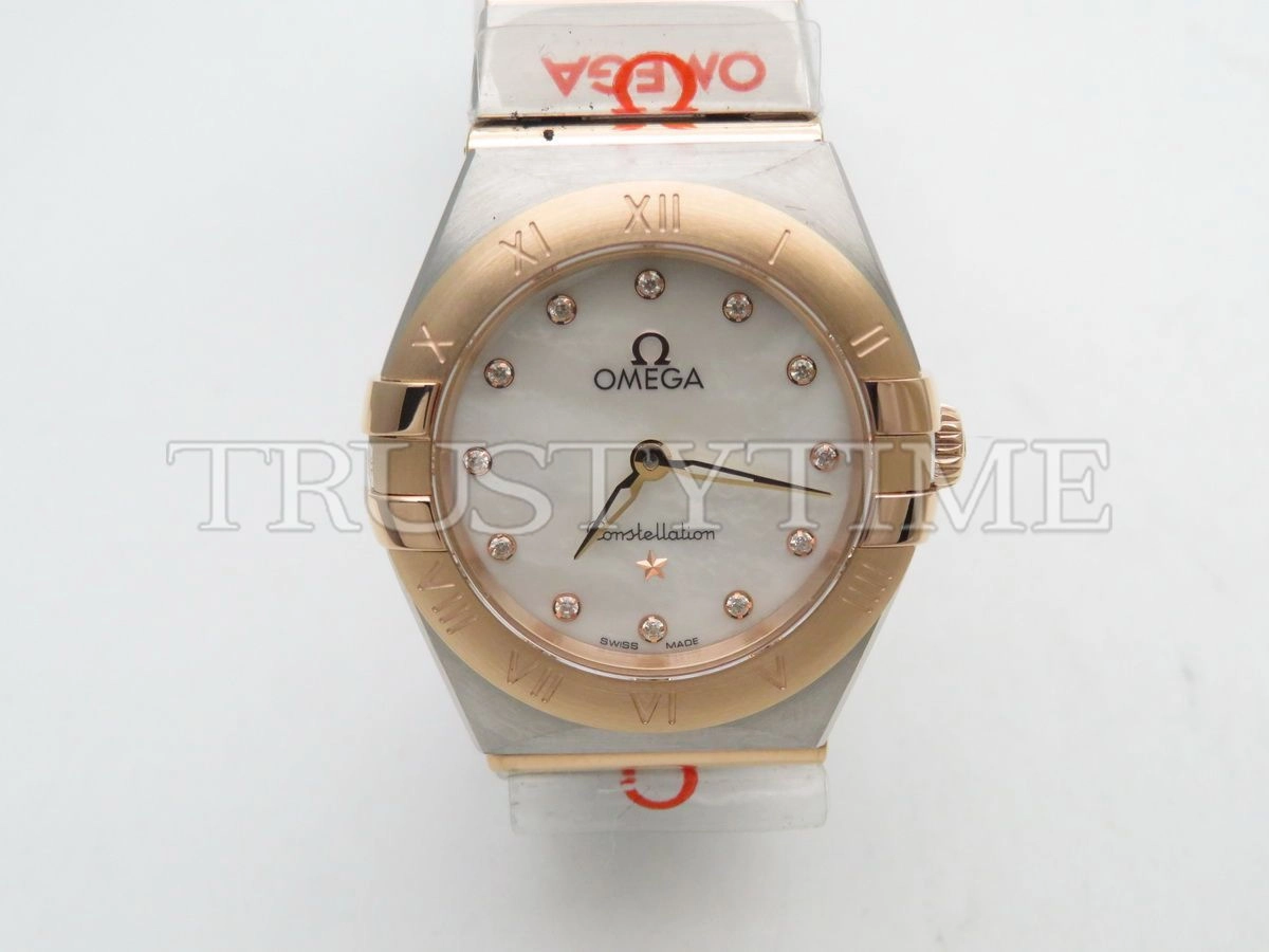 Копия часов Omega Constellation Quartz 25mm 131.20.25.60.55.001 Арт.OM-0440
