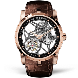 Копия часов Roger Dubuis Excalibur Tourbillon Skeleton 42mm RDDBEX0392 Арт.RG-0408