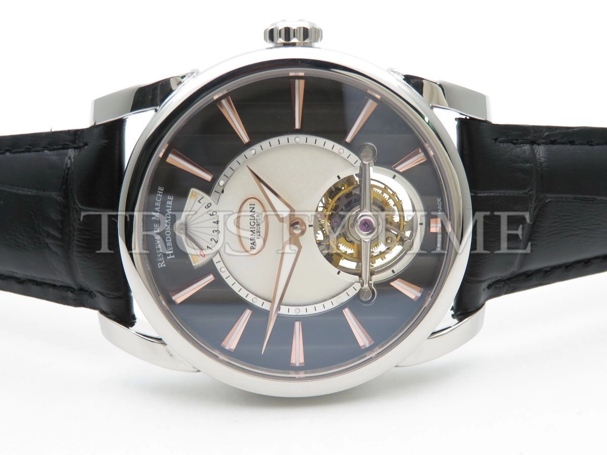 Копия часов Parmigiani Fleurier Tonda Tourbillon Platinum Slate PFH251-2000200-HA1441 Арт.PF-0635