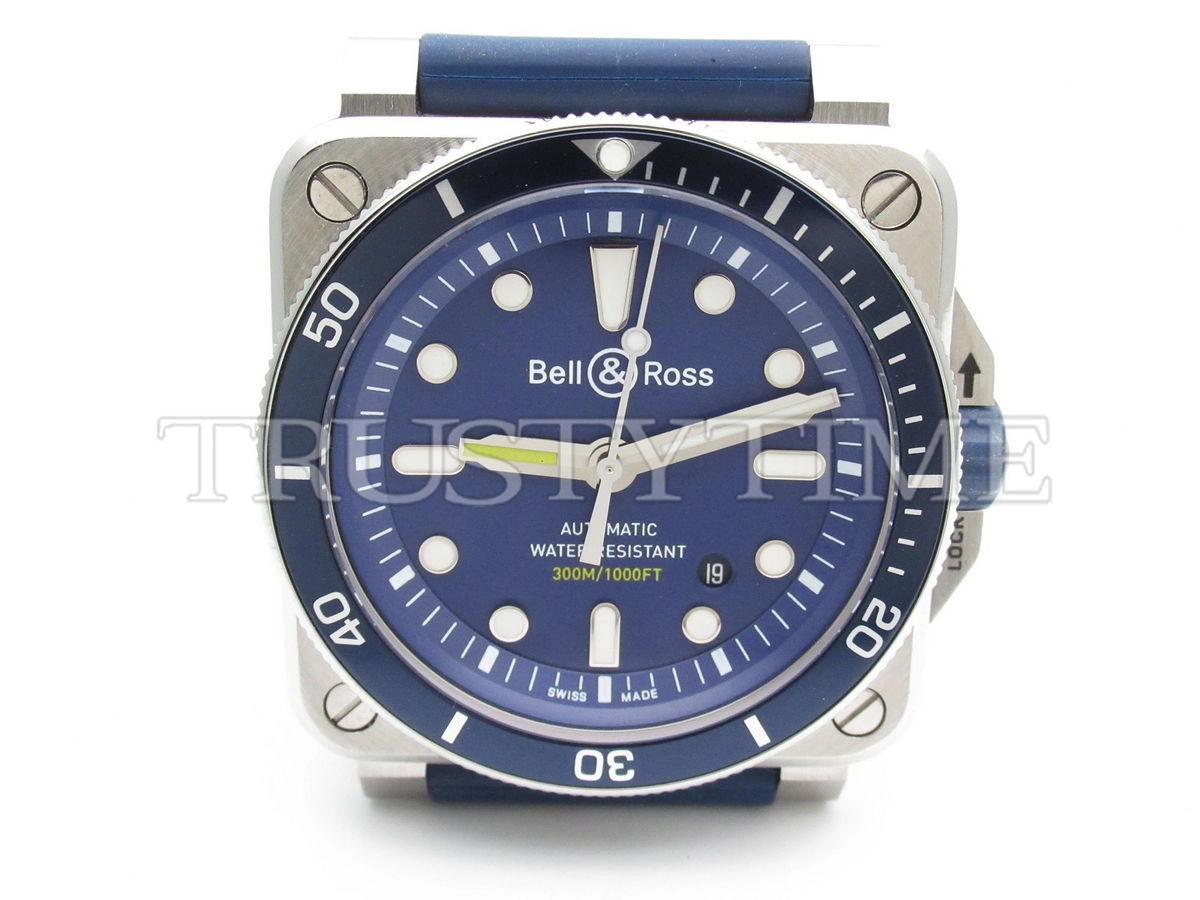 Копия часов Bell & Ross BR 03-92 Diver Blue BR0392-D-BU-ST/SRB Арт.BR-0206