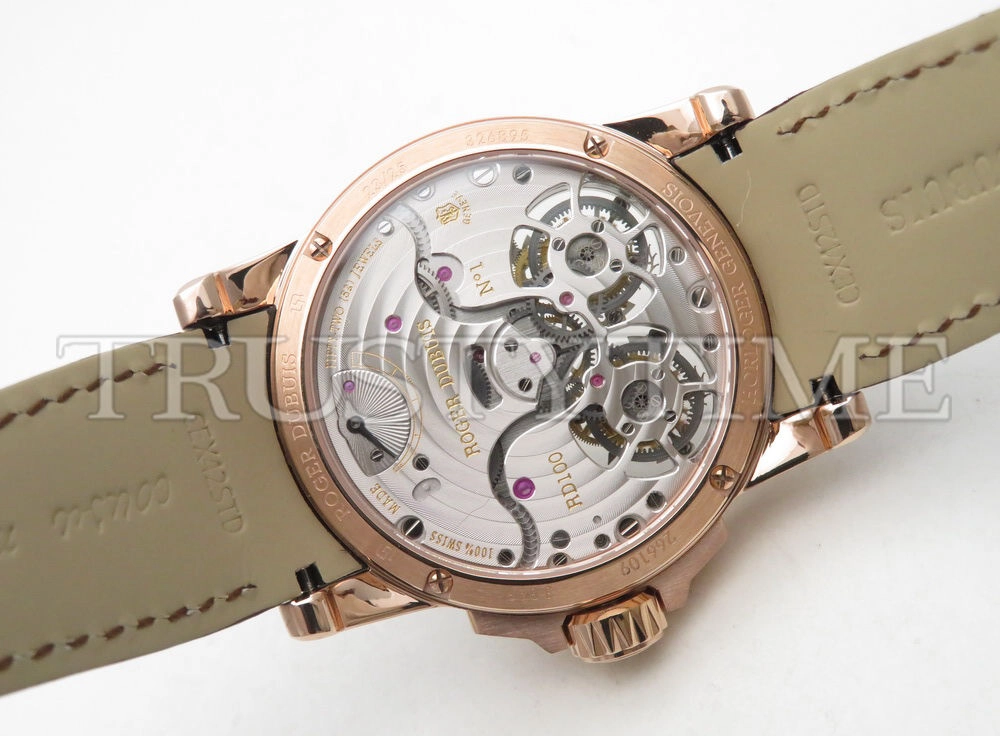 Копия часов Roger Dubuis Excalibur Double Flying Tourbillon 45mm RDDBEX0280 Арт.RG-0420