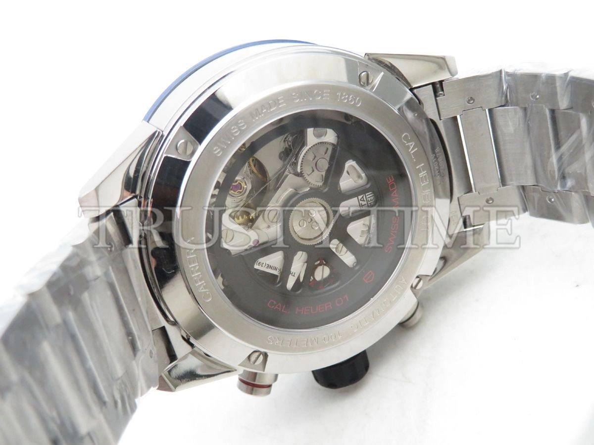 Копия часов Tag Heuer Carrera Calibre Heuer 01 43mm CAR201T.BA0766 Арт.TG-0531