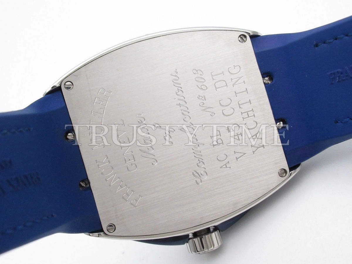 Копия часов Franck Muller Vanguard Yachting V 45 SC DT YACHT D NBR CD (BL) (OG) (BL.DIAM AC) Арт.FM-0602