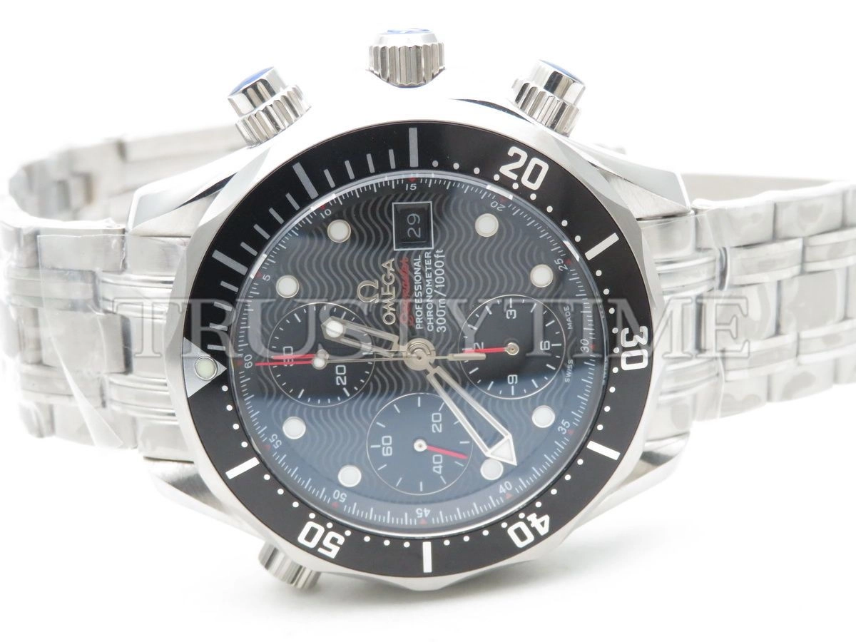 Копия часов Omega Seamaster Diver 300m Chronograph 41.5mm 213.30.42.40.01.001 Арт.OM-0709