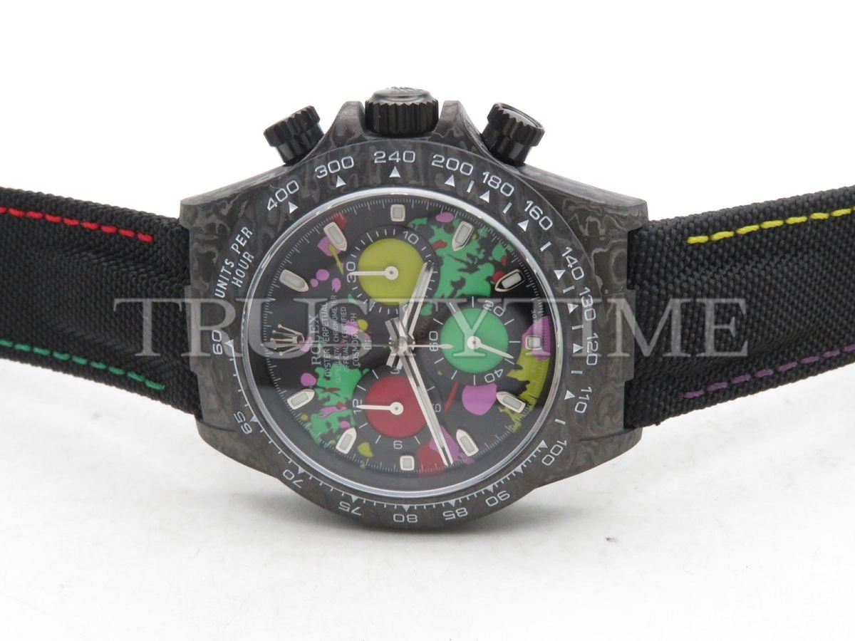 Копия часов Rolex Cosmograph Daytona DIW Carbon Motley Арт.RX-1886