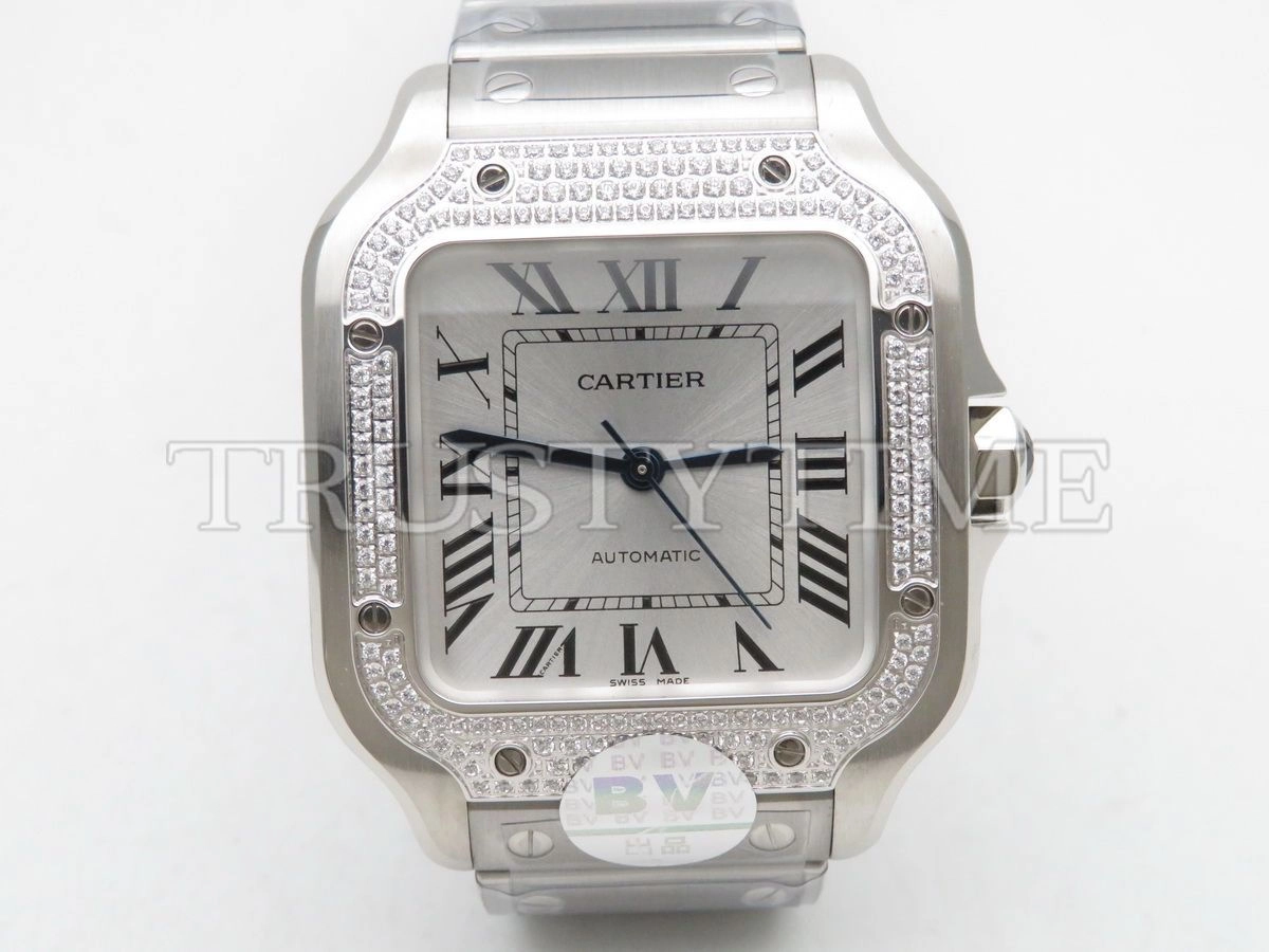 Копия часов Cartier Santos De Cartier 35 W4SA0005 Арт.CR-0663