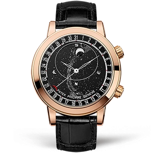 Копия часов Patek Philippe Grand Complications Celestial Sky Moon 44mm 6102R-001 Арт.PP-0447