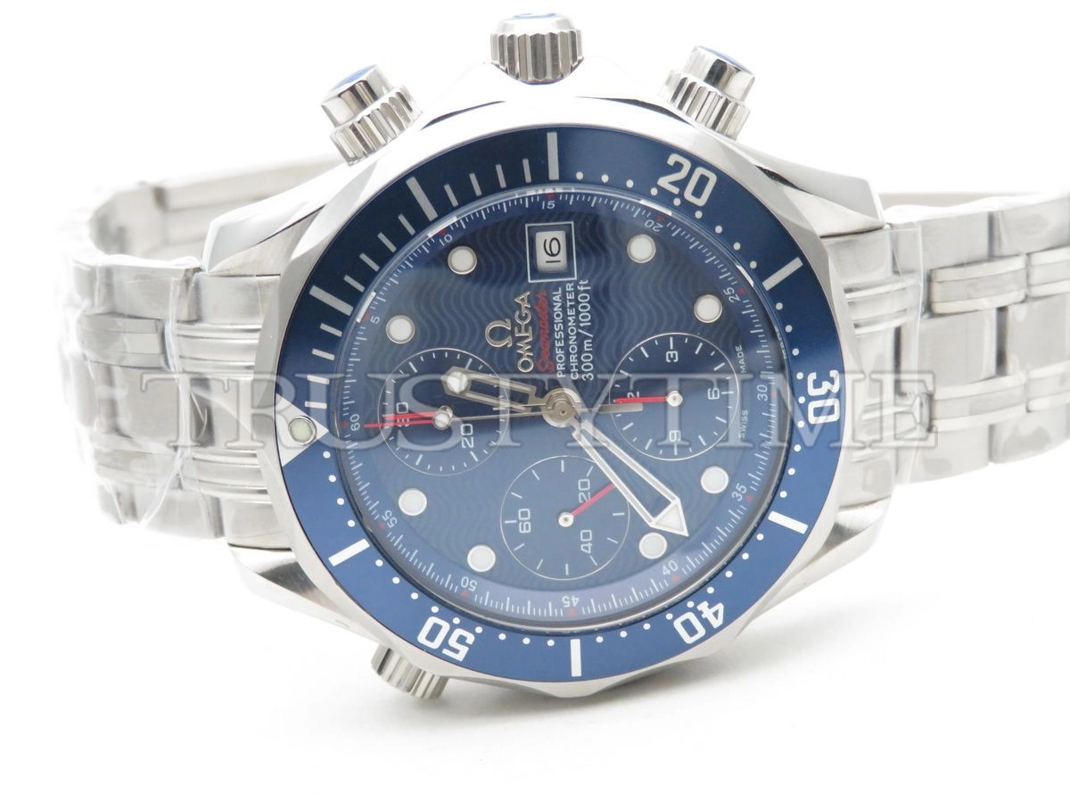 Копия часов Omega Seamaster Diver 300m Chronograph 41.5mm 2225.80.00 Арт.OM-0708