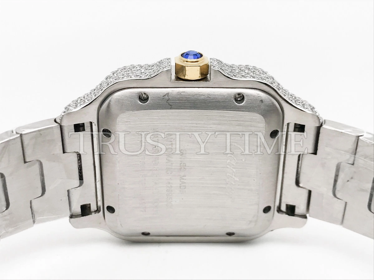 Копия часов Cartier Santos De Cartier 40 W2SA0009 Diamonds Арт.CR-0947