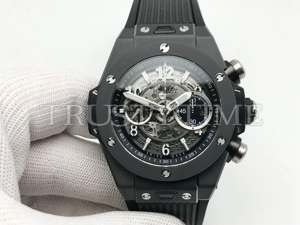 Копия часов Hublot Big Bang Unico Black Magic 44mm 421.CI.1170.RX Арт.HB-0973