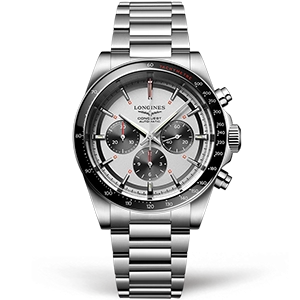 Копия часов Longines Conquest Chronograph 42 L3.835.4.72.6 Арт.LN-0425