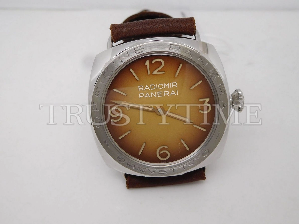 Копия часов Panerai Radiomir 3 Days Acciaio Brevettato Tropical 47mm PAM00687 Арт.PN-0743