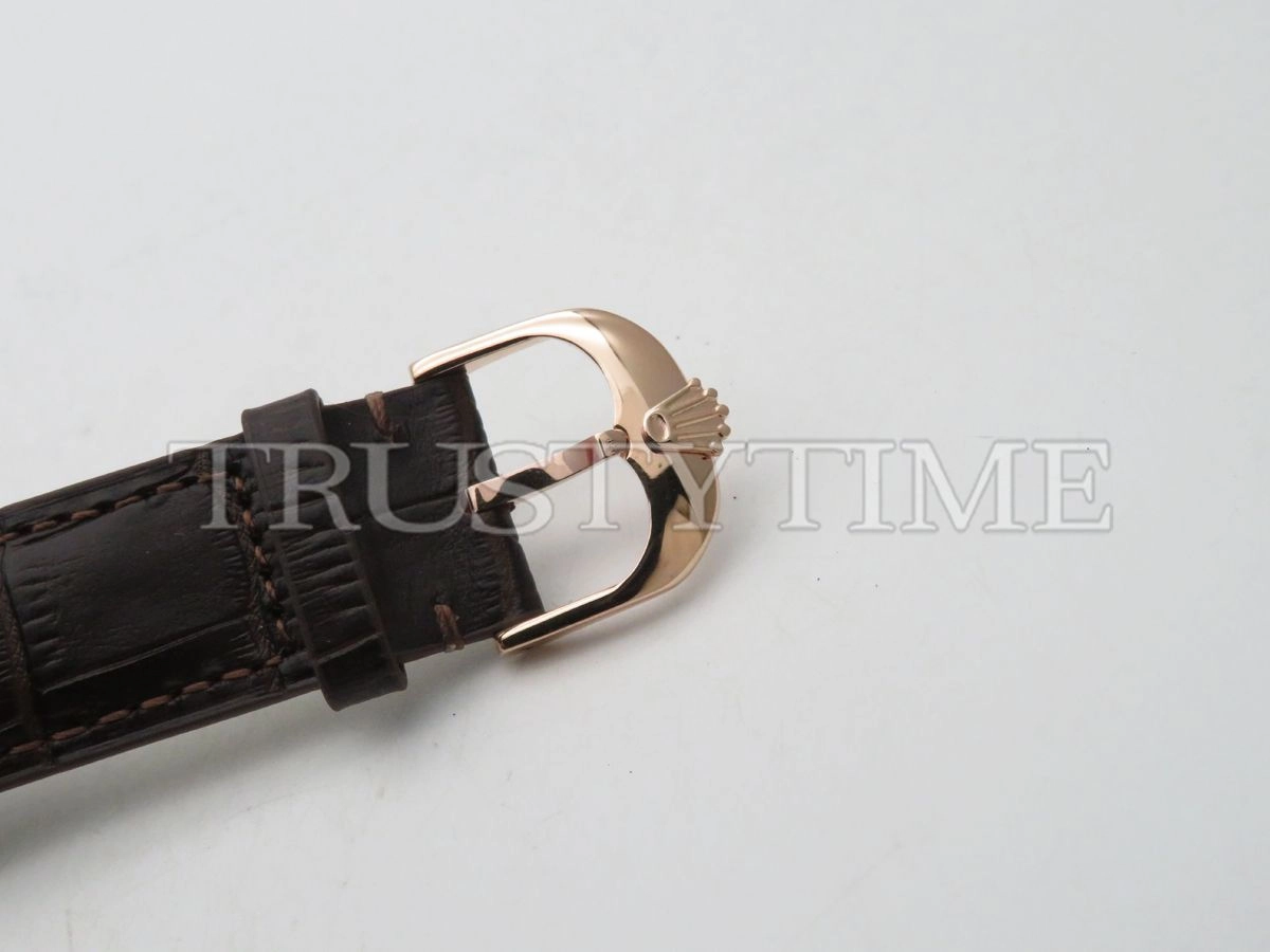 Копия часов Rolex Cellini Dual Time 39mm 50525-0008 Арт.RX-1741