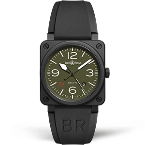 Копия часов Bell & Ross BR 03-92 Military Type BR0392-MIL-CE Арт.BR-0208