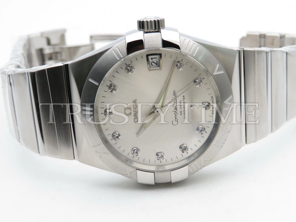 Копия часов Omega Constellation Co-Axial Chronometer 38mm 123.10.38.21.52.001 Арт.OM-0471