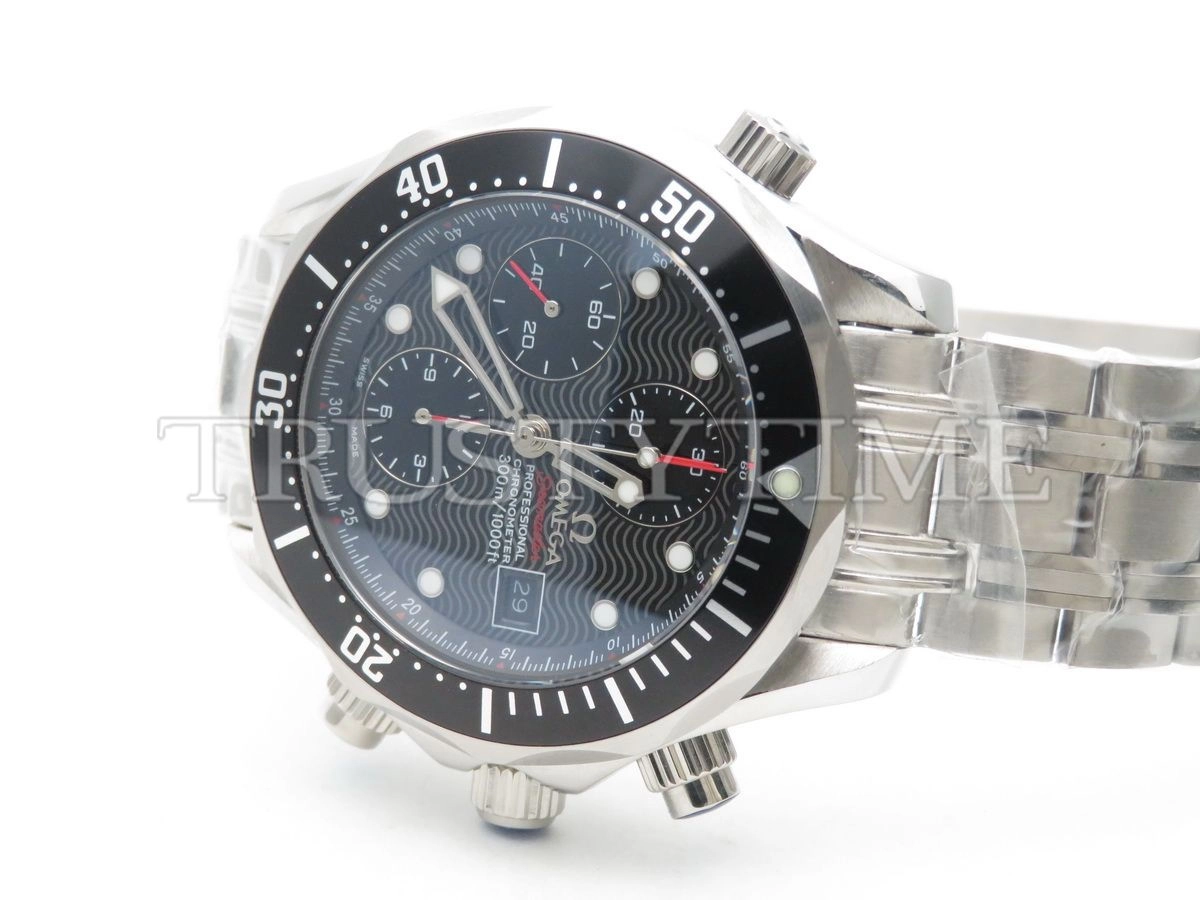 Копия часов Omega Seamaster Diver 300m Chronograph 41.5mm 213.30.42.40.01.001 Арт.OM-0709