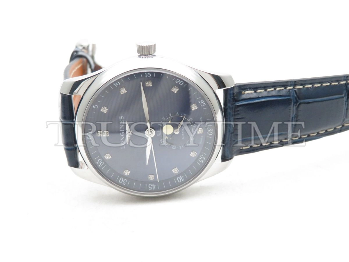 Копия часов Longines Master Collection Moonphase 40mm L2.909.4.97.0 Арт.LN-0314