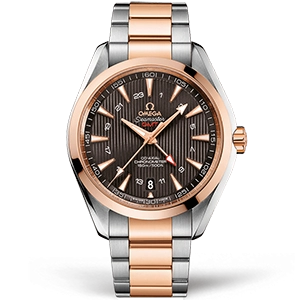 Копия часов Omega Seamaster Aqua Terra 150m Co-Axial Gmt 43mm 231.20.43.22.06.003 Арт.OM-0434