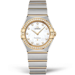 Копия часов Omega Constellation Quartz 28mm 131.25.28.60.55.002 Арт.OM-0902