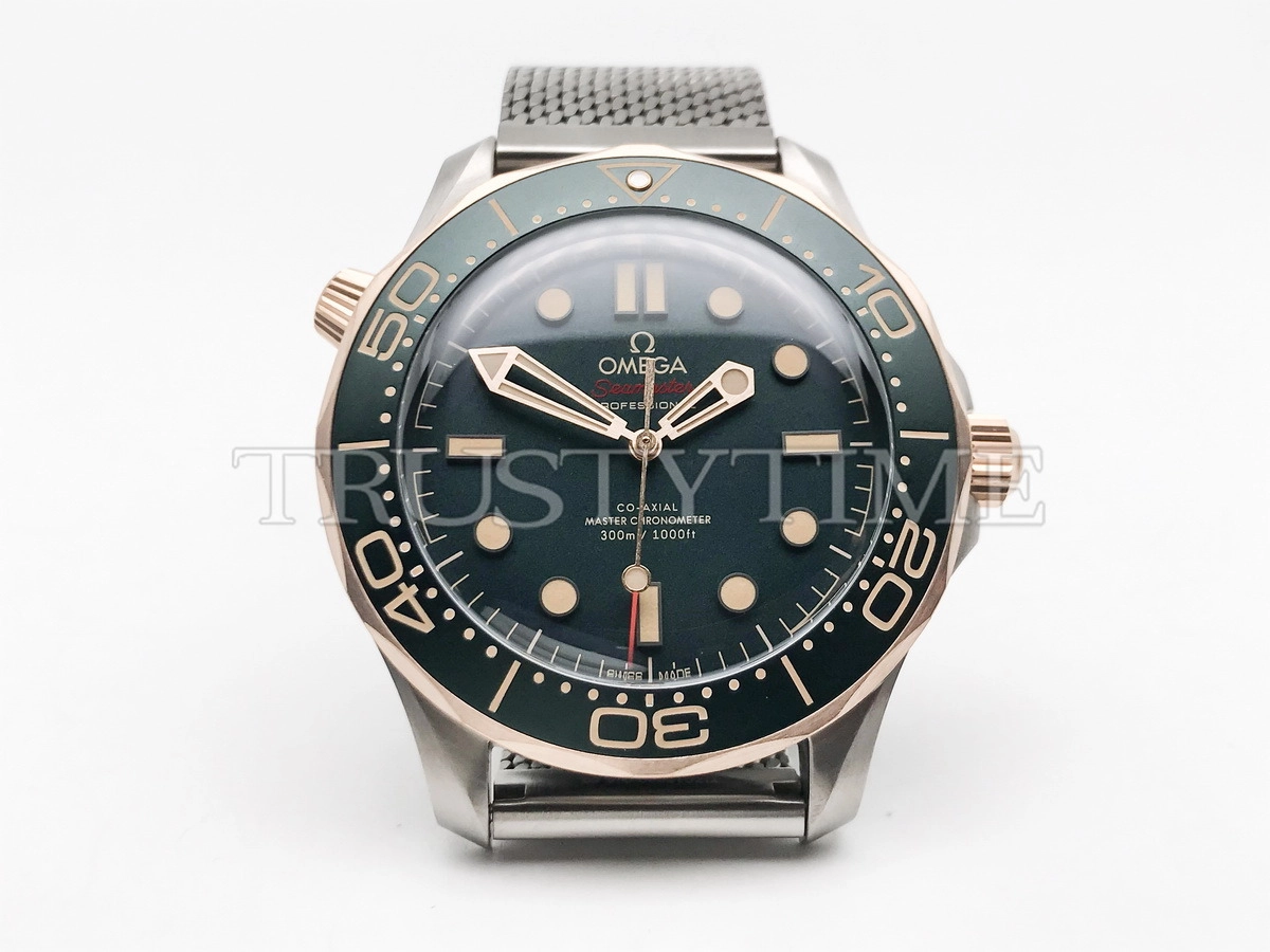 Копия часов Omega Seamaster Diver 300 Co-axial Master Chronometer 42mm 210.90.42.20.10.001 Арт.OM-1026