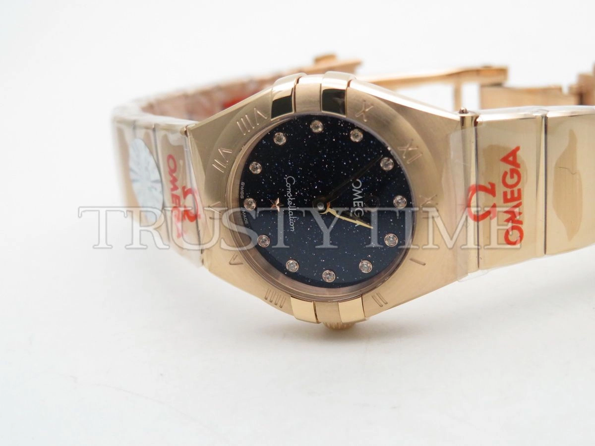 Копия часов Omega Constellation Quartz 25mm 131.50.25.60.53.002 Арт.OM-0443