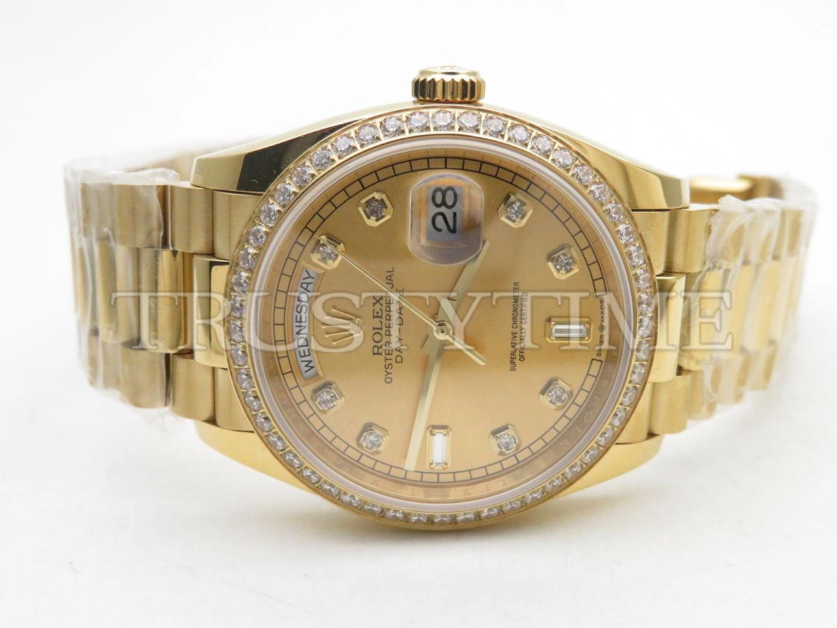 Копия часов Rolex Day-Date 36mm 128348RBR-0008 Арт.RX-1617