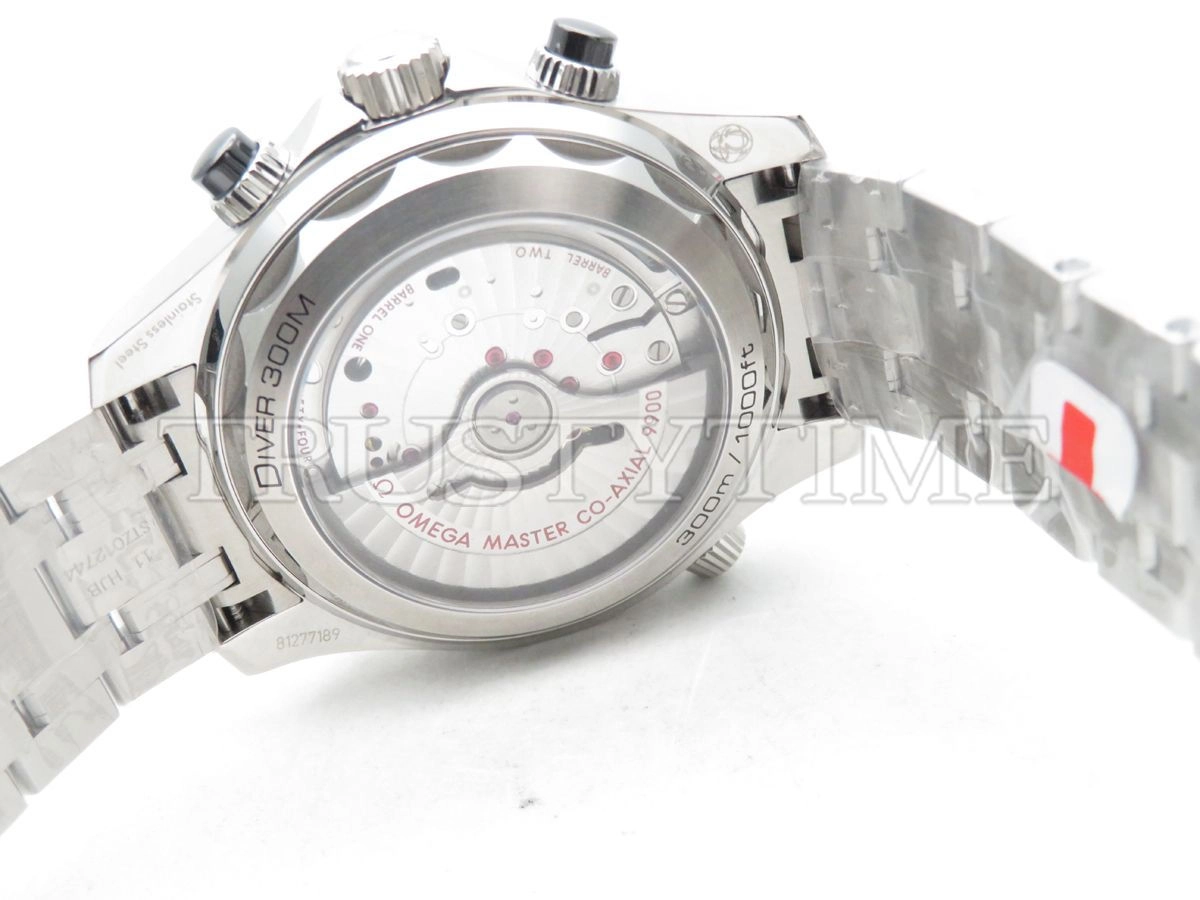 Копия часов Omega Seamaster Diver 300m Co‑Axial Master Chronometer Chronograph 44mm 210.30.44.51.01.001 Арт.OM-0825