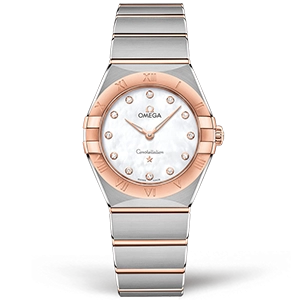 Копия часов Omega Constellation Quartz 28mm 131.20.28.60.55.001 Арт.OM-0457