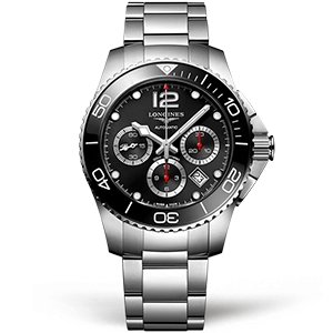 Копия часов Longines Sport Hydroconquest Automatic Chronograph 43mm L3.883.4.56.6 Арт.LN-0267