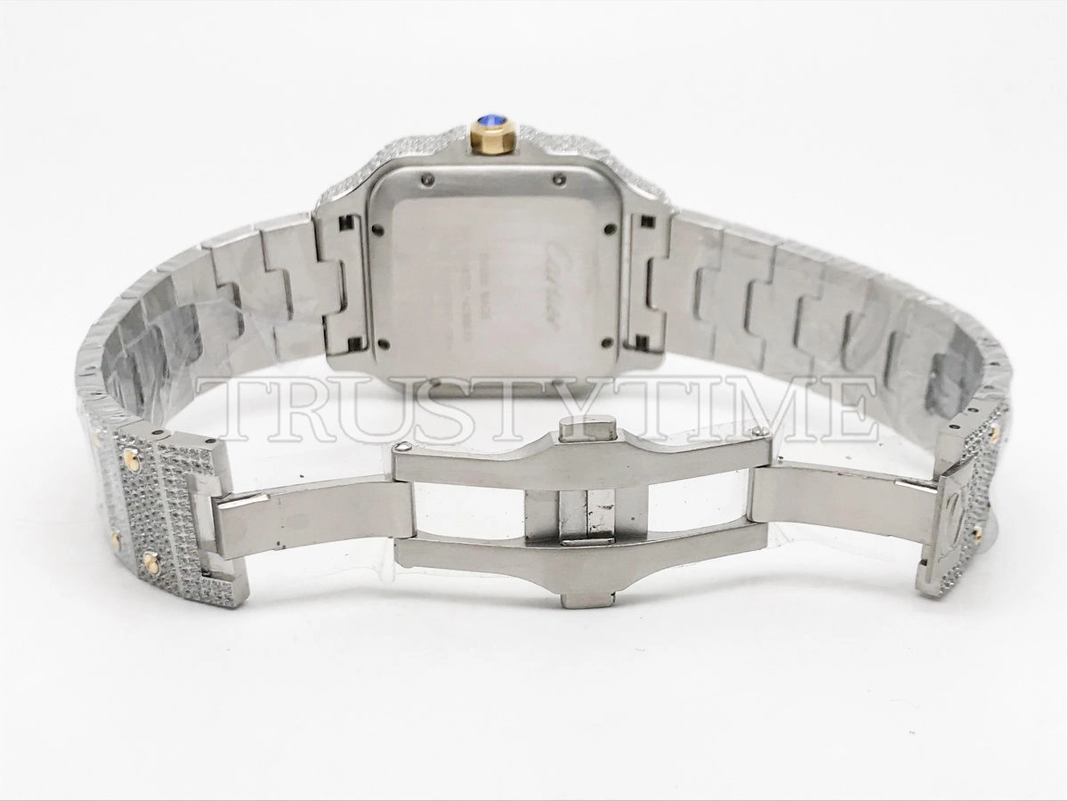 Копия часов Cartier Santos De Cartier 40 W2SA0009 Diamonds Арт.CR-0941