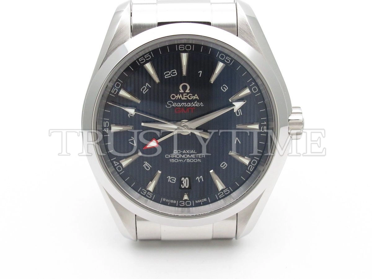 Копия часов Omega Seamaster Aqua Terra 150m Co-Axial Gmt 43mm 231.10.43.22.03.001 Арт.OM-0433