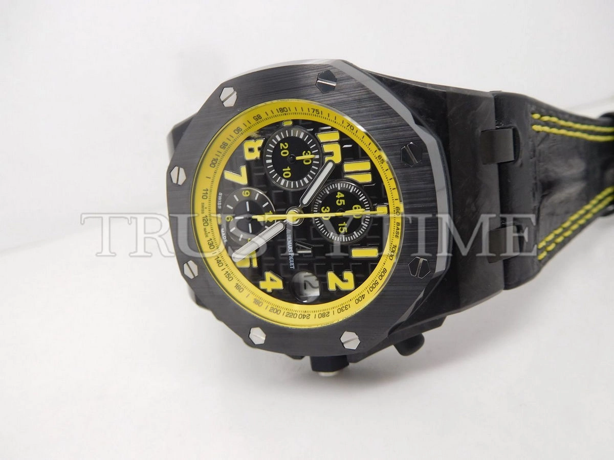 Копия часов Audemars Piguet Royal Oak Offshore BumbleBee Forged Carbon 26176FO.OO.D101CR.02 Арт.AP-0836