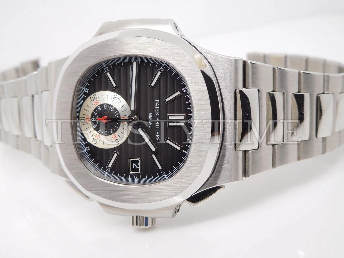 Копия часов Patek Philippe Nautilus Chronograph 40,5mm 5980/1A-014 Арт.PP-0575