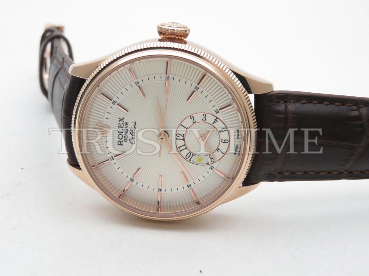 Копия часов Rolex Cellini Dual Time 39mm 50525-0008 Арт.RX-1741