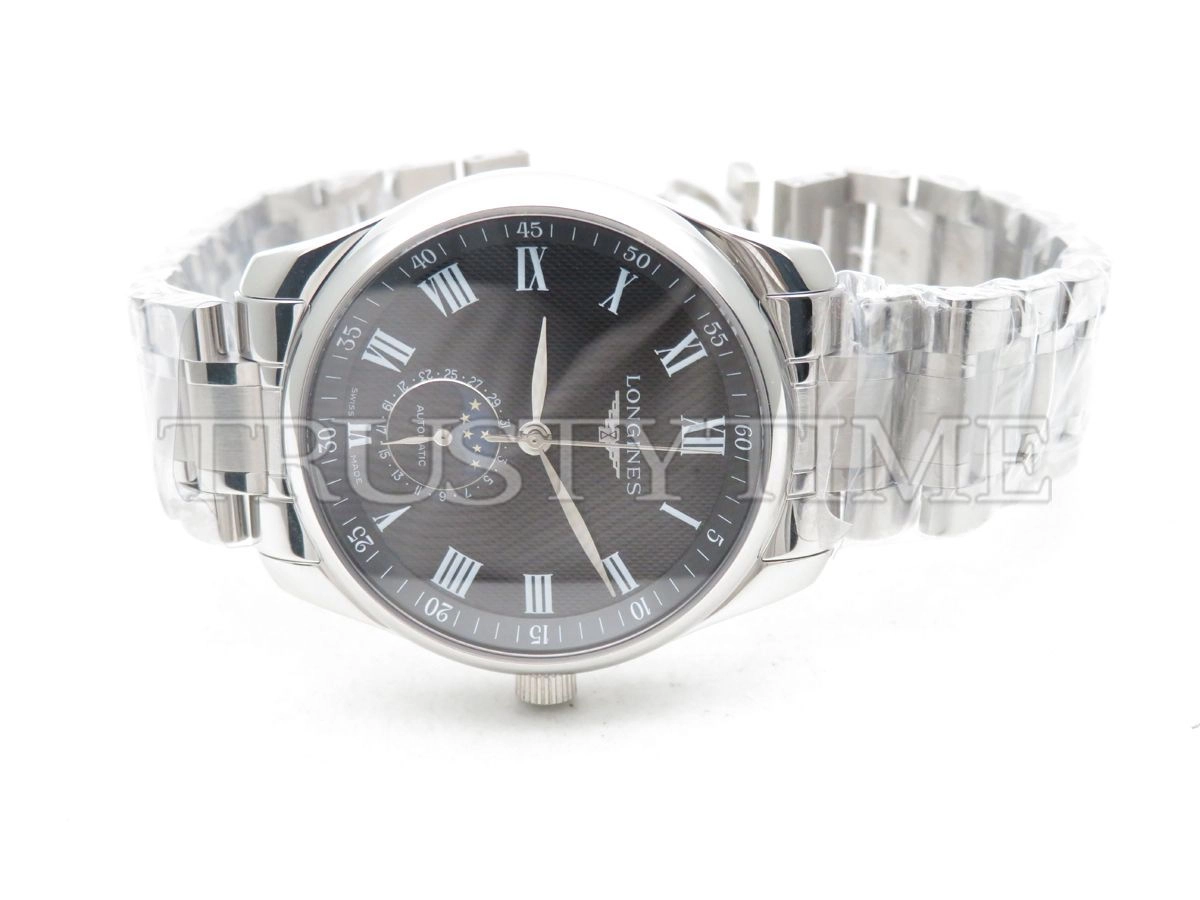 Копия часов Longines Master Collection Moonphase 40mm L2.909.4.51.6 Арт.LN-0317