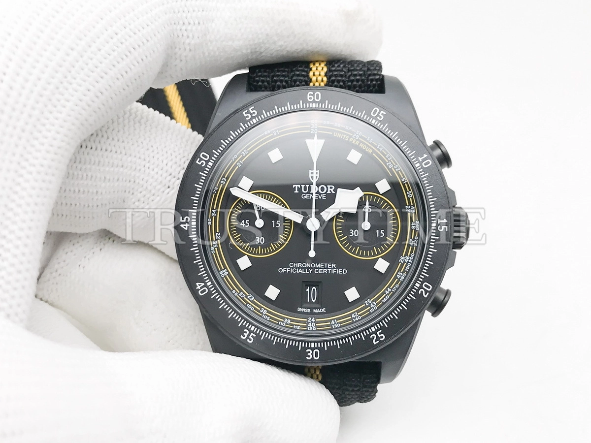 Копия часов Tudor Pelagos FXD Chrono Yellow Tour de France 43mm M25827KNJN-0001 Арт.TD-0856