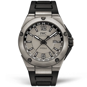 Копия часов IWC Ingenieur Dual Time Titanium 45mm IW326403 Арт.IW-0798