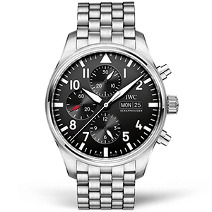 Копия часов IWC Pilot's Watch Chronograph 43mm IW377710 Арт.IW-0548