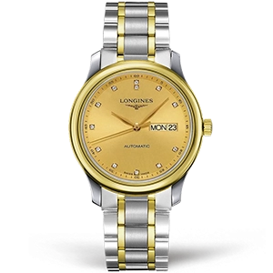 Копия часов Longines Master Collection Day Date 38mm L2.755.5.37.7 Арт.LN-0275