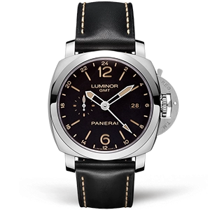 Копия часов Panerai Luminor 1950 3 Days GMT 24h Automatic Acciaio 44mm PAM00531 Арт.PN-0709